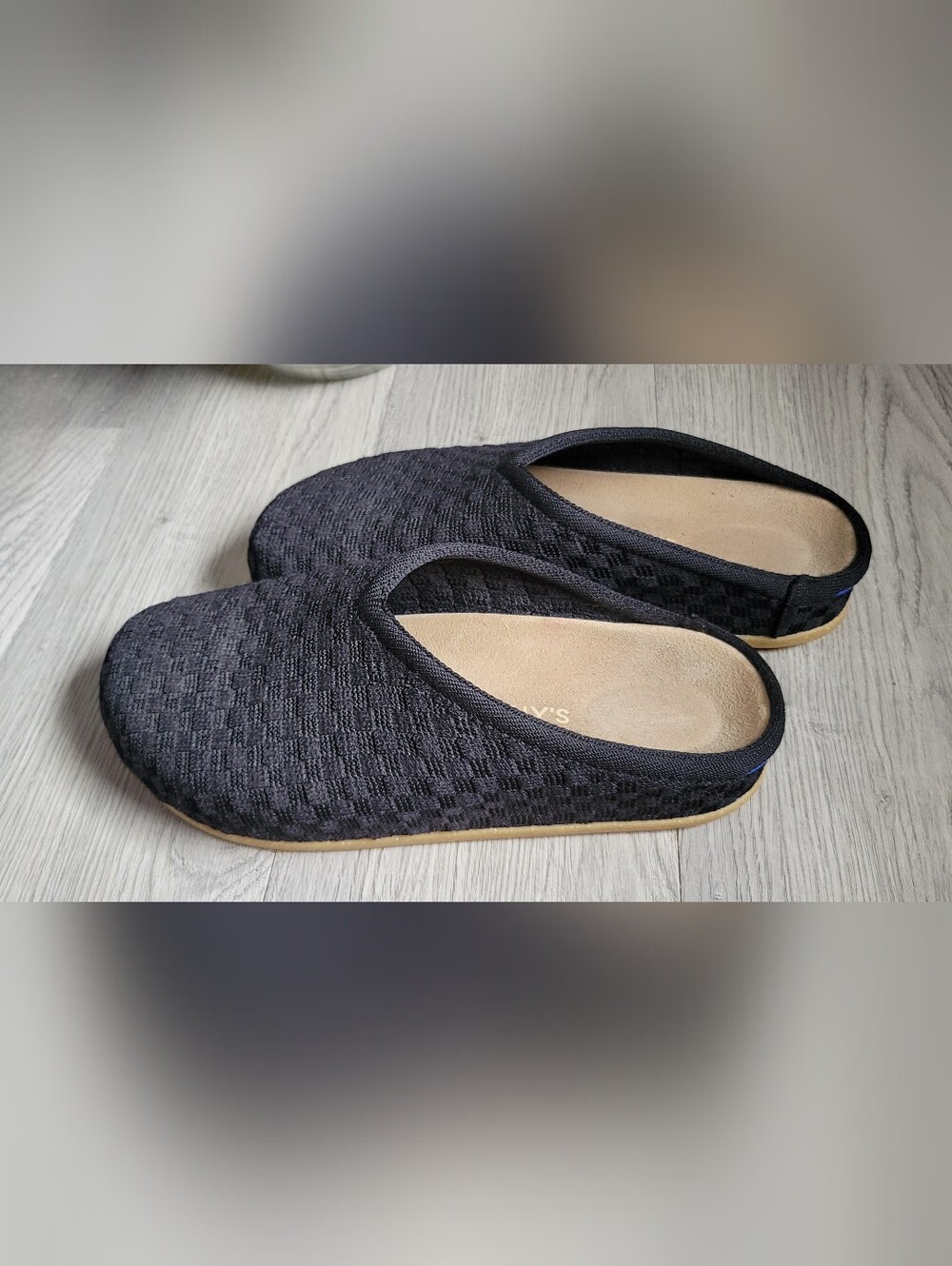 Rothy's The Hemp Casual Clog in Black Sand, Women's US 9, EU 39 - Picture 7 of 15